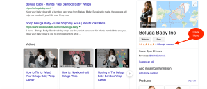 How to leavea google review in Google My business